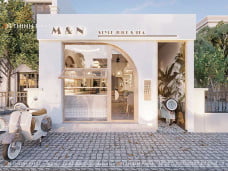 M&N Milk Tea – 52m² – Phong Cách Hàn Quốc