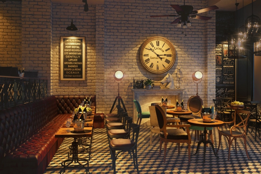 thiet-ke-quan-cafe-phong-cach-co-dien-1