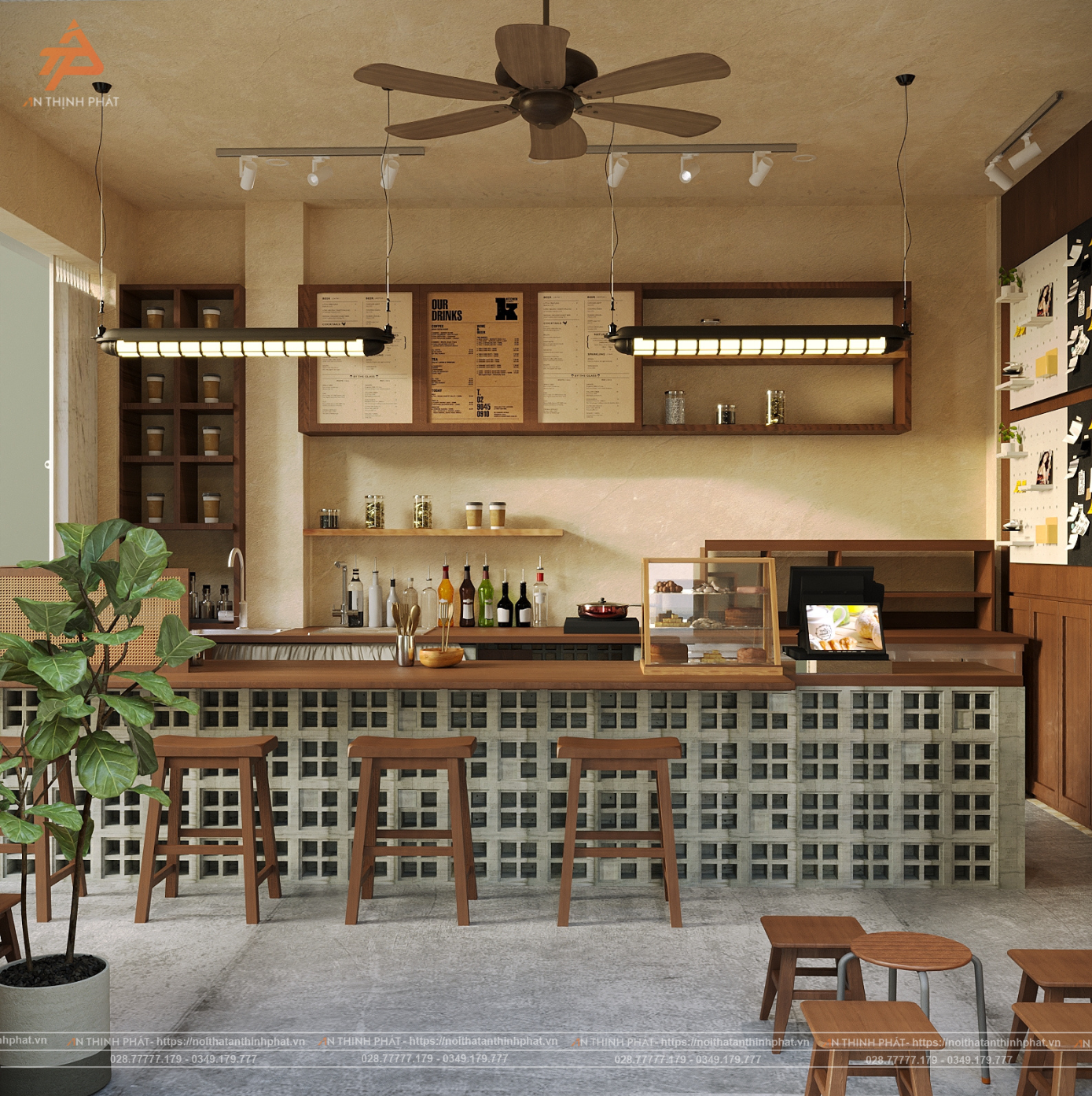 thi-cong-quan-cafe-nho-dep