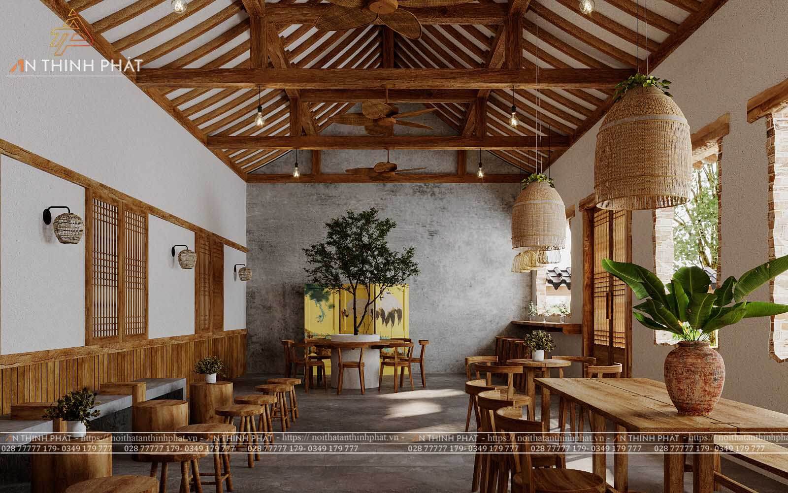 Tổng hợp 14 mẫu thiết kế quán cafe vintage và cổ xưa độc đáo, chiến lược thu hút khách hàng 2026.